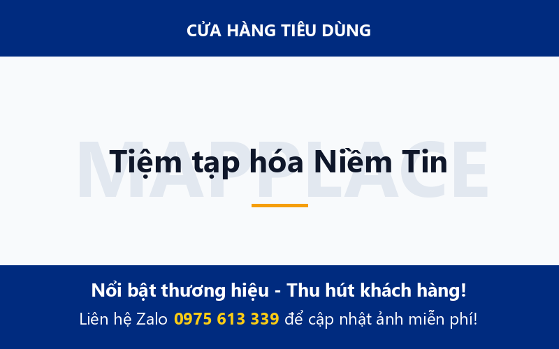 Tiệm tạp hóa Niềm Tin
