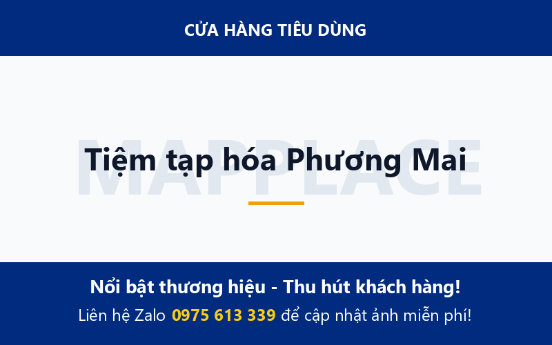 Tiệm tạp hóa Phương Mai