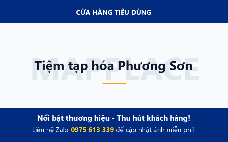 Tiệm tạp hóa Phương Sơn