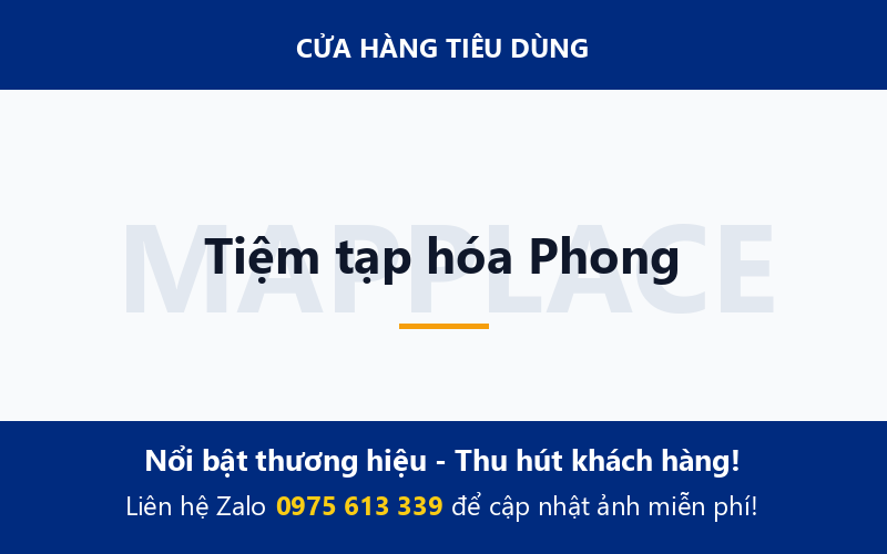Tiệm tạp hóa Phong