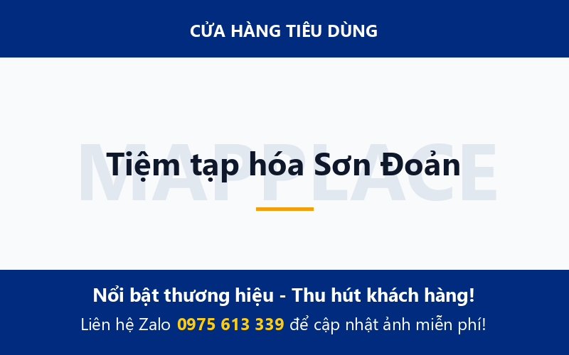 Tiệm tạp hóa Sơn Đoản