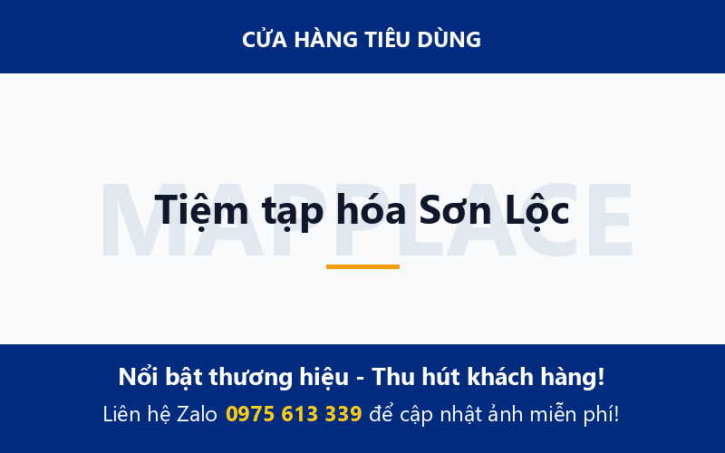 Tiệm tạp hóa Sơn Lộc