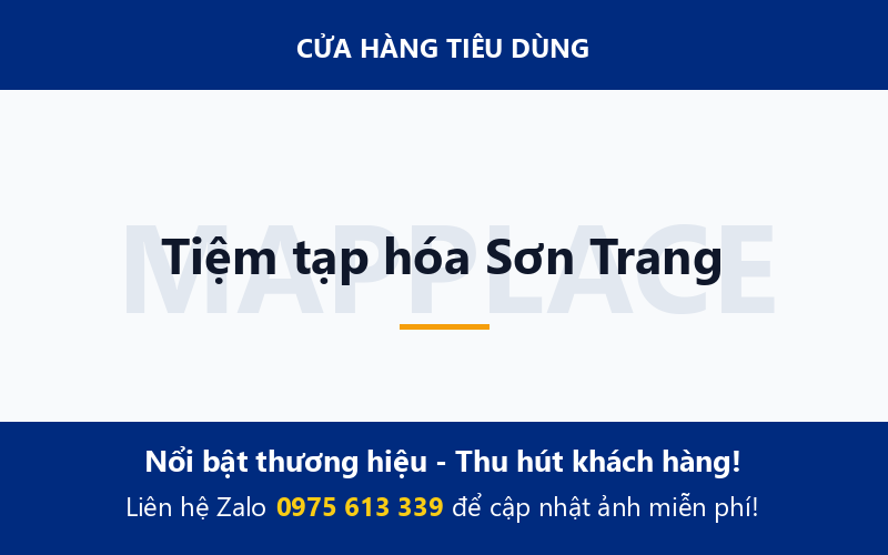 Tiệm tạp hóa Sơn Trang