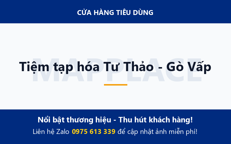Tiệm tạp hóa Tư Thảo - Gò Vấp