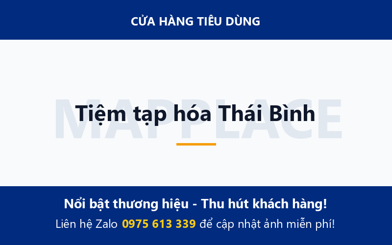Tiệm tạp hóa Thái Bình