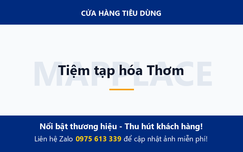 Tiệm tạp hóa Thơm