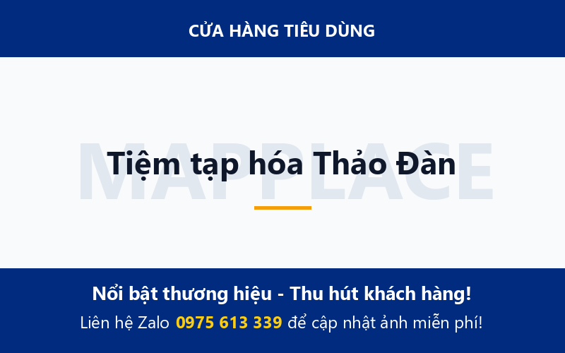 Tiệm tạp hóa Thảo Đàn