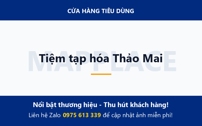 Tiệm tạp hóa Thảo Mai