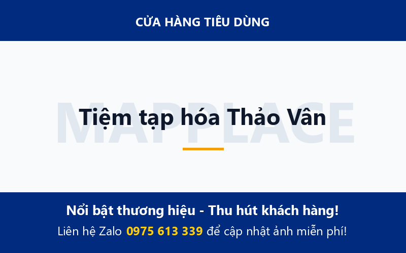 Tiệm tạp hóa Thảo Vân