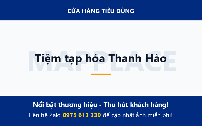Tiệm tạp hóa Thanh Hào