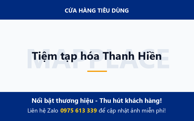 Tiệm tạp hóa Thanh Hiền