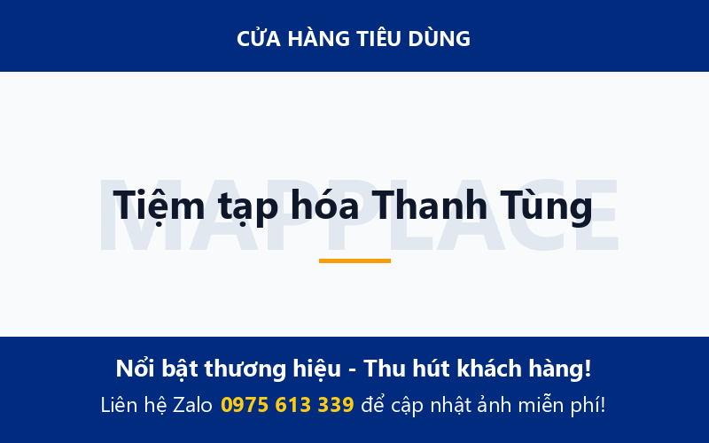 Tiệm tạp hóa Thanh Tùng