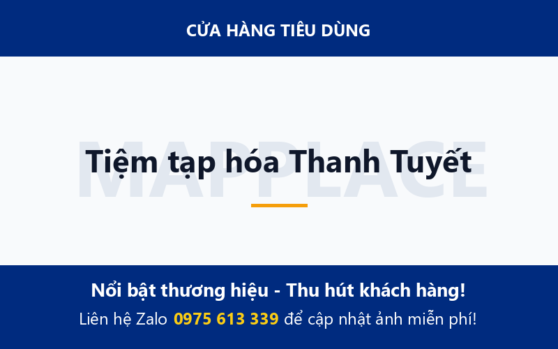 Tiệm tạp hóa Thanh Tuyết