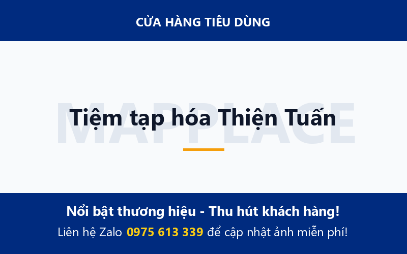 Tiệm tạp hóa Thiện Tuấn