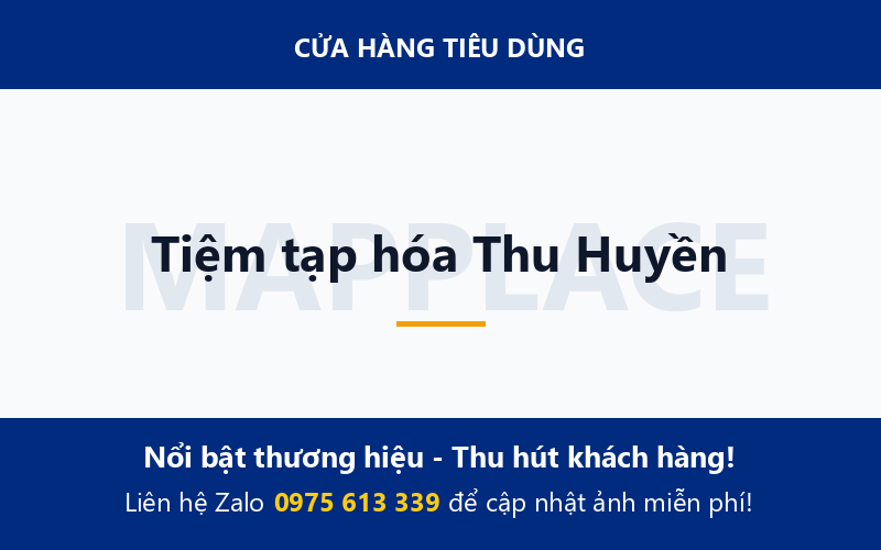 Tiệm tạp hóa Thu Huyền
