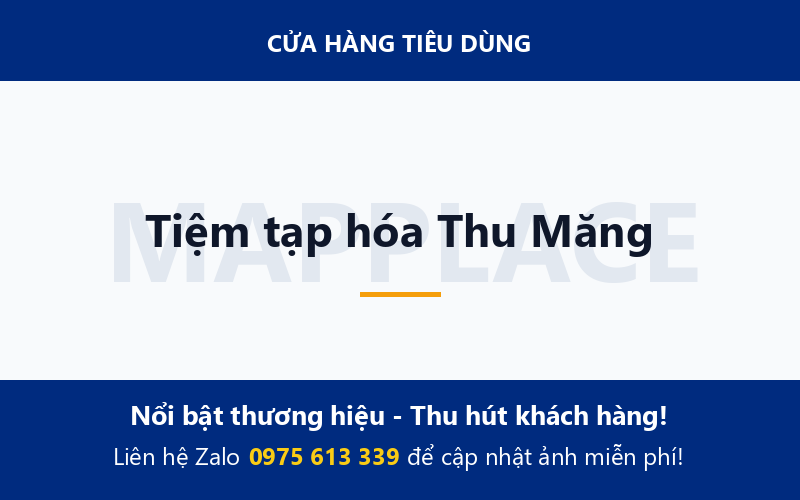 Tiệm tạp hóa Thu Măng
