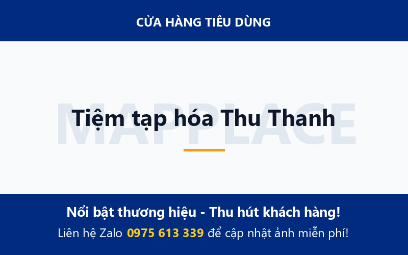 Tiệm tạp hóa Thu Thanh