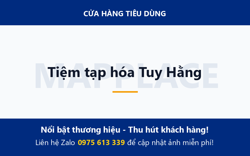 Tiệm tạp hóa Tuy Hằng