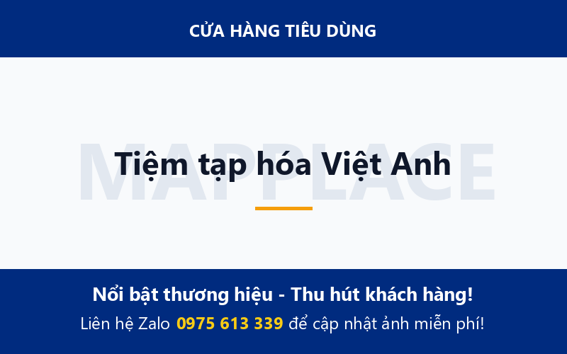 Tiệm tạp hóa Việt Anh