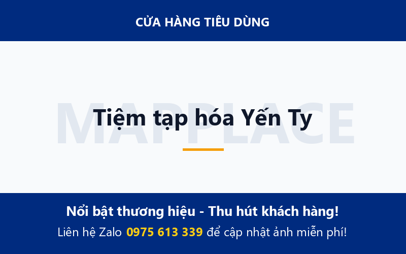 Tiệm tạp hóa Yến Ty