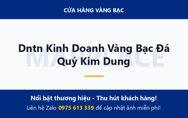 Dntn Kinh Doanh Vàng Bạc Đá Quý Kim Dung