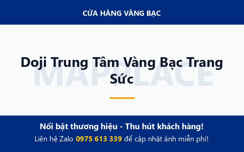 Doji Trung Tâm Vàng Bạc Trang Sức