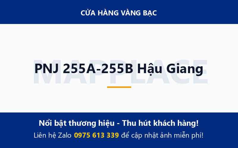 PNJ 255A-255B Hậu Giang