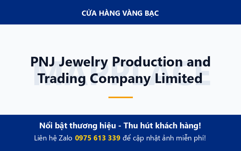 PNJ Jewelry Production and Trading Company Limited