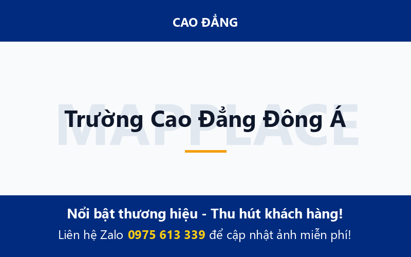 Trường Cao Đẳng Đông Á
