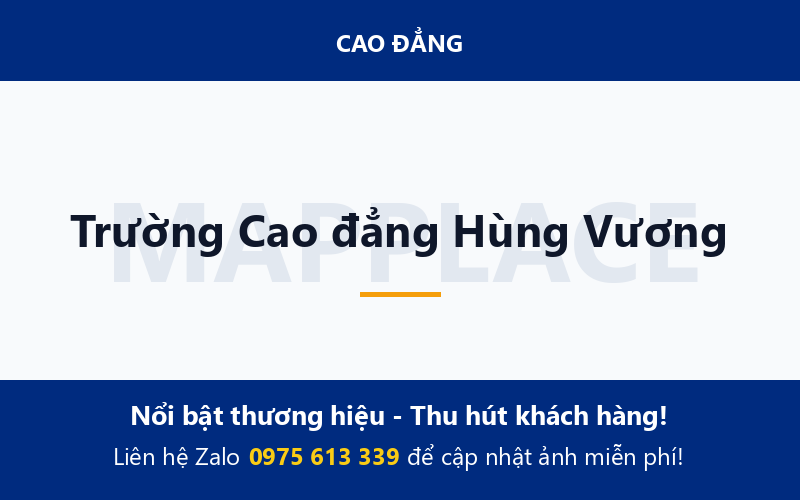 Trường Cao đẳng Hùng Vương