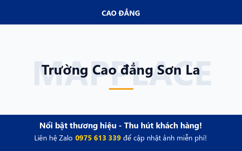 Trường Cao đẳng Sơn La