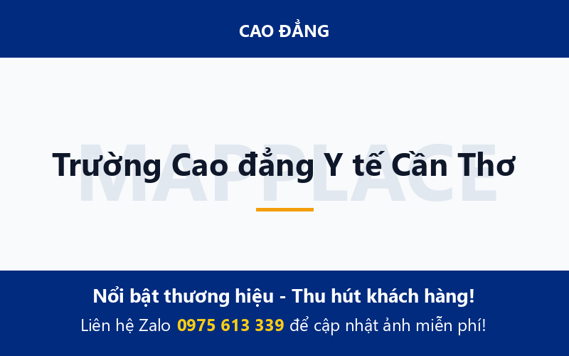 Trường Cao đẳng Y tế Cần Thơ
