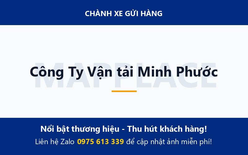 Công Ty Vận tải Minh Phước