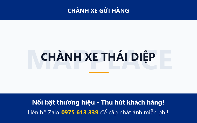CHÀNH XE THÁI DIỆP