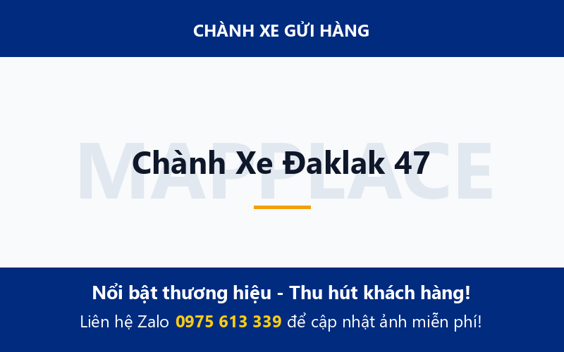 Chành Xe Đaklak 47