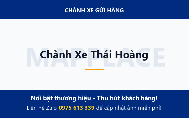 Chành Xe Thái Hoàng