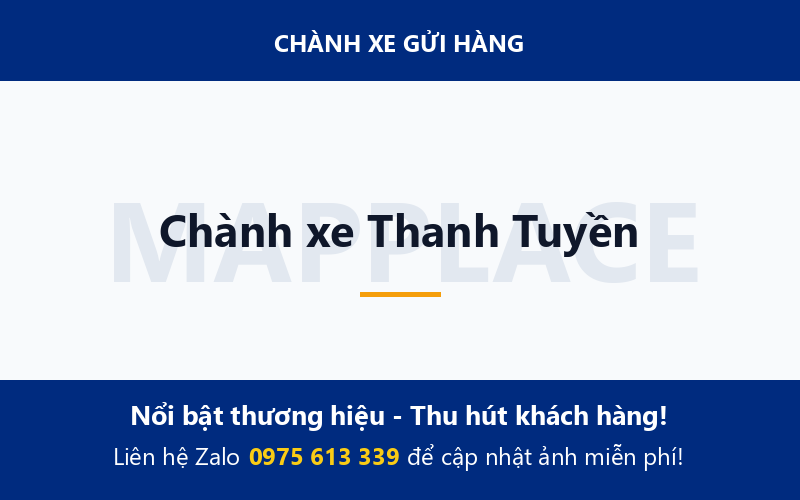 Chành xe Thanh Tuyền