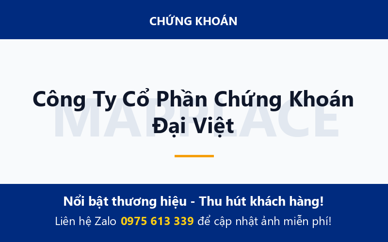 Công Ty Cổ Phần Chứng Khoán Đại Việt