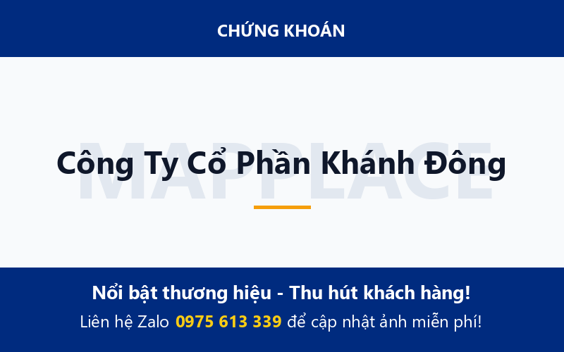 Công Ty Cổ Phần Khánh Đông
