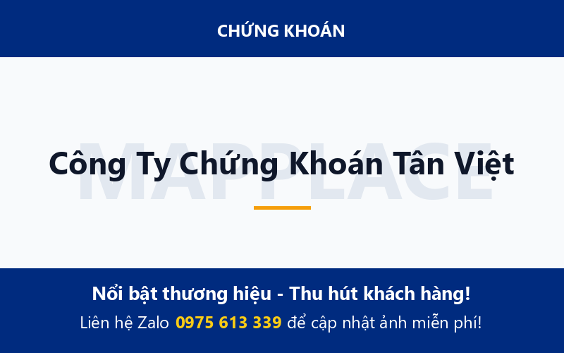 Công Ty Chứng Khoán Tân Việt