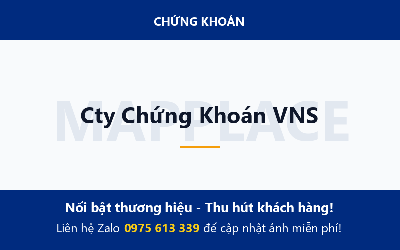 Cty Chứng Khoán VNS