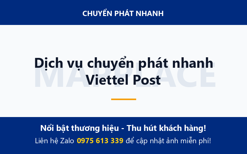 Dịch vụ chuyển phát nhanh Viettel Post