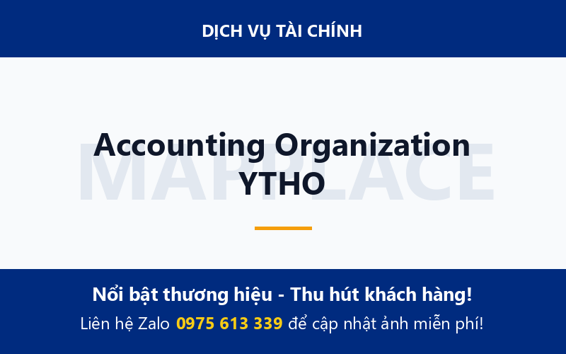 Accounting Organization YTHO