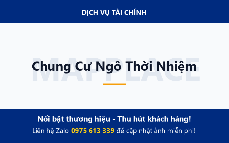Chung Cư Ngô Thời Nhiệm