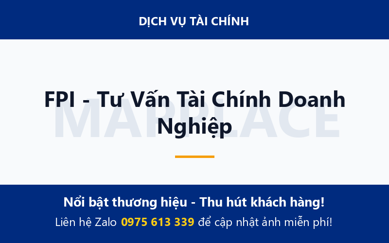 FPI - Tư Vấn Tài Chính Doanh Nghiệp