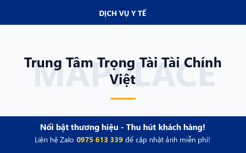 Trung Tâm Trọng Tài Tài Chính Việt