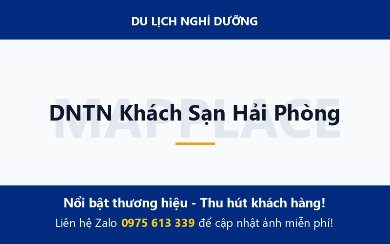 DNTN Khách Sạn Hải Phòng