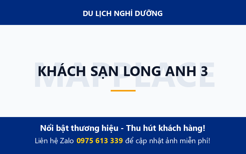 KHÁCH SẠN LONG ANH 3