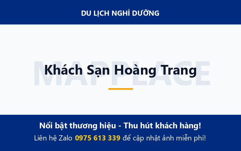 Khách Sạn Hoàng Trang