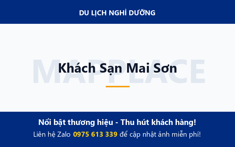 Khách Sạn Mai Sơn